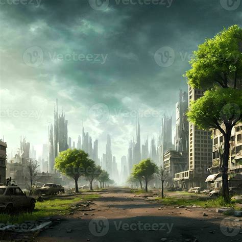 Apocalyptic City Concept Art