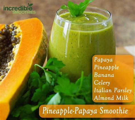 Pineapple Papaya Smoothie Recipe Ingredients 1 Cup Papaya Cubed 1 Cup Pineapple Cubed 1