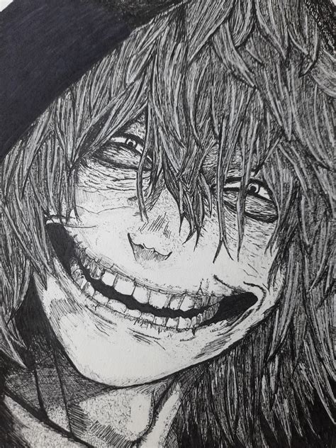 Just found my older drawing of Tomura Shigaraki from manga : r/BokuNoHeroAcademia