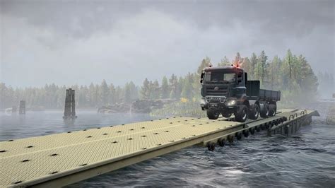 SnowRunner Mod Consolas Puente Z2 B1 Movable Bridge Ps5 Xbox