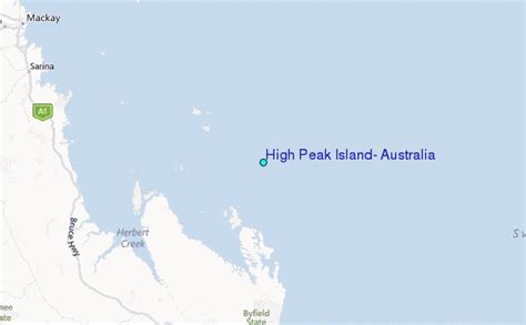 High Peak Island, Australia Tide Station Location Guide