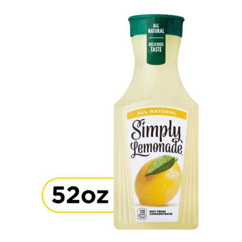 Simply Lemonade All Natural Non-Gmo, 52 fl oz - Kroger