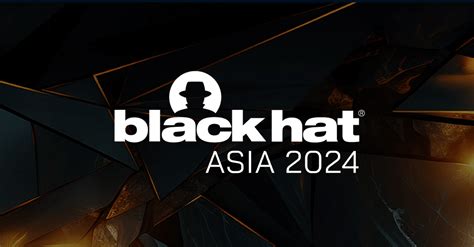 Blackhat Asia 2024 Cfp Amargo Carmela