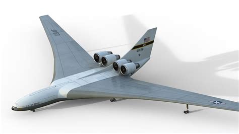 Lockheed Cl Nuclear Powered Aircraft D Model Cgtrader