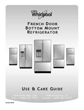 Whirlpool WRF736SDAM Manual