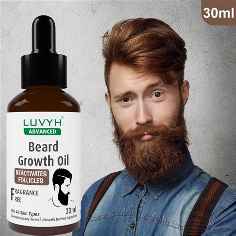 Bread Growth Oil Luvyh Beat Beard Growth Oil 30ml