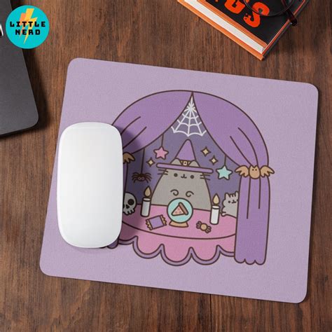 Mouse Pad Gato Pusheen Bruxa Shopee Brasil