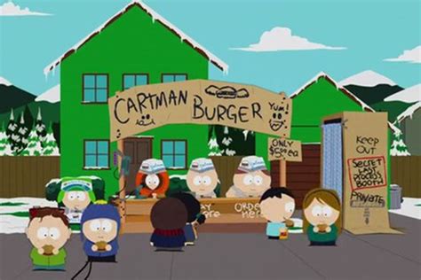 On South Park, Cartman Burger Serves Up Ass Burgers - Eater