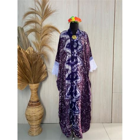 Jual Kaftan Jumputan Palembang Baju Wanita Jumputan Baju Kondangan