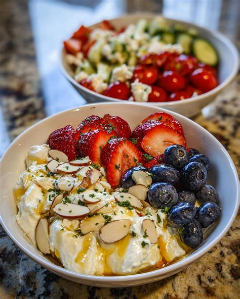 amazing cottage cheese snack bowls