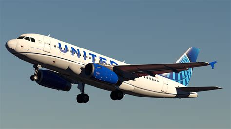 United Toliss A319 N847ua N871ua Aircraft Skins Liveries X