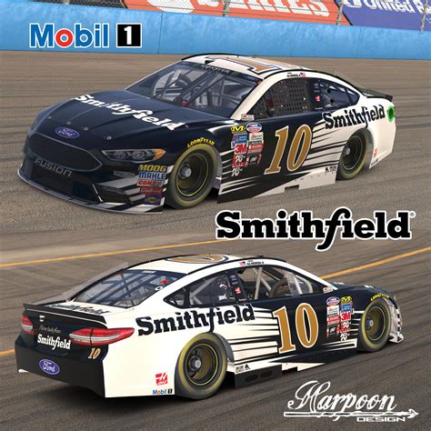 2018 Aric Almirola Smithfield Fusion by Brantley Roden - Trading Paints