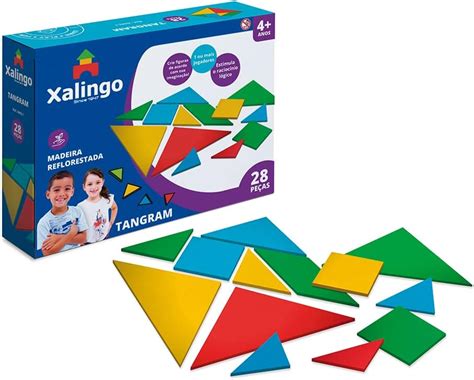 Tangram Jogo De Desafio E Racioc Nio L Gico Pe As Brinquedo Educativo