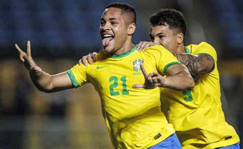 Vitor Roque Brasil goleia Uruguai por 7 a 0 e ganha título Sub 20