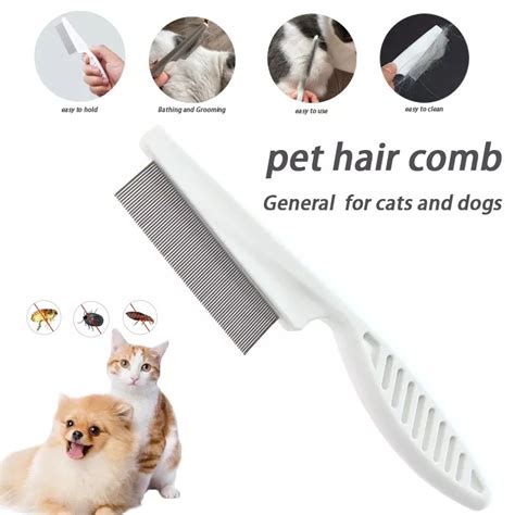 🔥 Ready Stock 🔥 Pet Flea Comb Sikat Kutu Cat Lice Comb Dog Tick