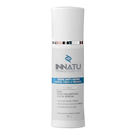 Creme Anti Idade Rosto - Creme Anti Idade Innatu Creme Anti Aging Rosto, Colo e Pescoço 30g ...