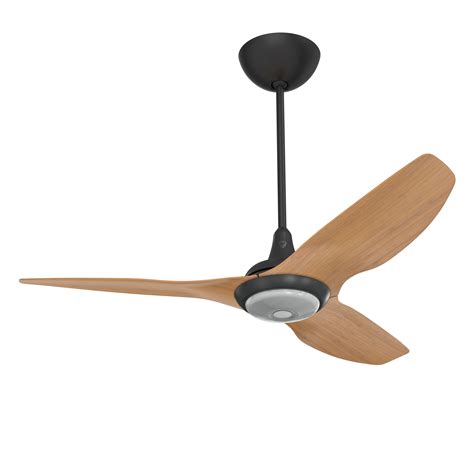 Big Ass Fans MK HK4 04180601A258F 52 Haiku Ceiling Fan Kit W 20 Downrod Caramel Bamboo Black