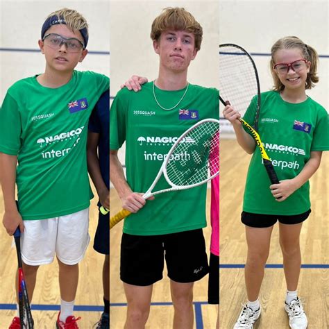 Jakob Daniel And Delilah Advance To The Jr Caribbean Squash