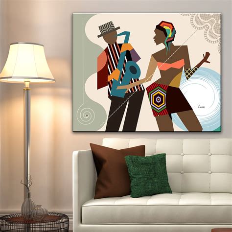 African American Wall Art Dance T Dancing Queen Saxophone Art Music Poster Decor African