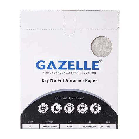 GDP600 8x11 In. Dry Sandpaper Sheets, 600 Grit (Pack Of 50)