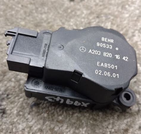 Mercedes W203 C Class W209 CLK Heater Flap Stepper Motor Actuator