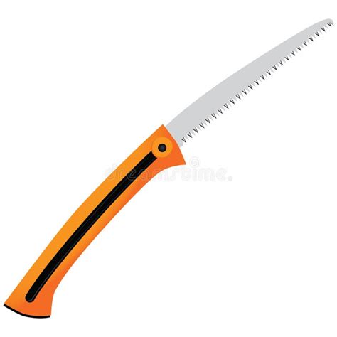 Pruning Saw Stock Illustration Illustration Of Hand 110454075