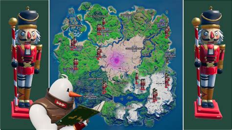 Destroy 5 Nutcracker Statues 20 Statue Locations Operation Snowdown