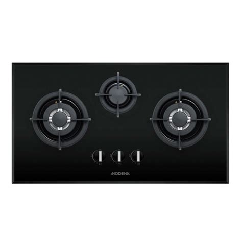 Jual MODENA BH 1935 KOMPOR GAS TANAM 3 TUNGKU BUILT IN HOB 90 CM