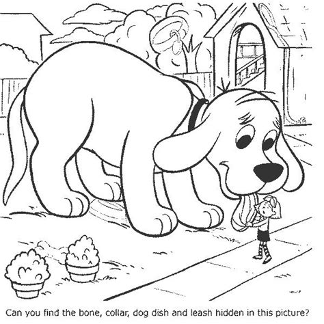 Clifford Coloring Pages Dog Mac - Free Printable Coloring Pages