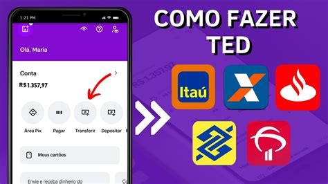 Como Fazer Ted Do Nubank Para Outro Banco Caixa Ita Bradesco