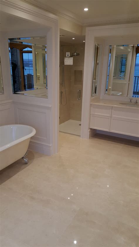 Crema Marfil Marble Stone Bathroom Landford Stone