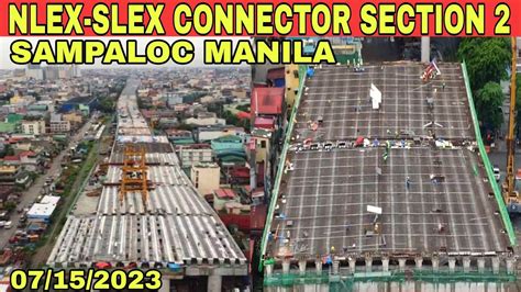 Malapit Nang Mag Dugtong Dugtong Nlex Slex Connector Section Sampaloc