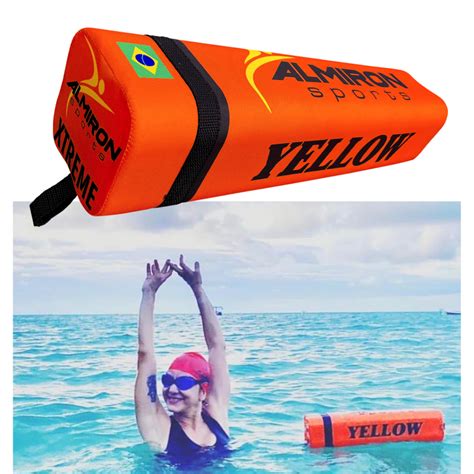 Boia De Sinalização Natação - Boia De Natação Para Sinalização E Segurança No Mar | Shopee Brasil