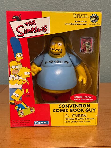 Mavin The Simpsons Wos World Of Springfield Convention Comic Book Guy