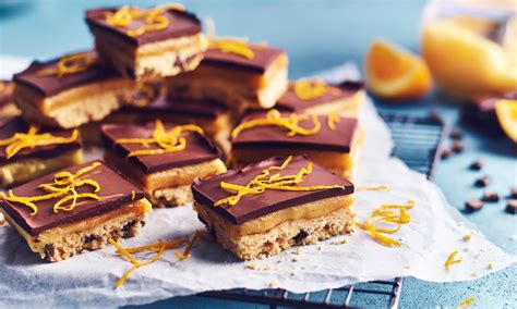 Chocolate Orange Millionaires Shortbread Recipe Dr Oetker