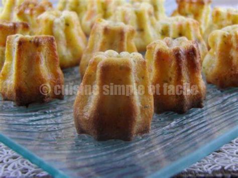 Recettes de Cannelés de Cuisine simple et facile