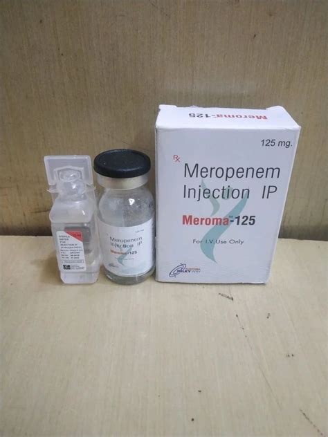 Meropenem Injection 125 Mg Inj Meropenem Latest Price Manufacturers