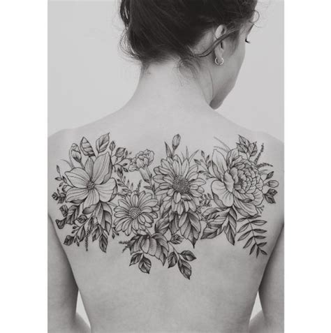 Learn 95+ about flower back tattoo unmissable - in.daotaonec