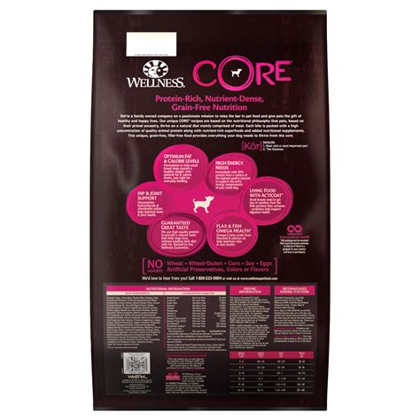 Wellness CORE Grain Free Dry Dog Food - Small Breed Original (2 sizes) - aPetMart