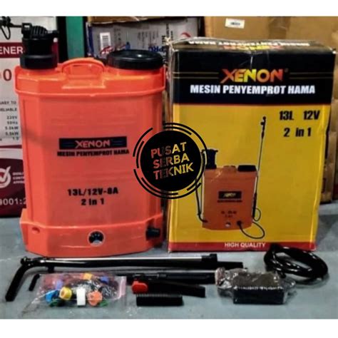 Jual Alat Semprot Sprayer Elektrik Baterai Sprayer Knapsack 13 Liter