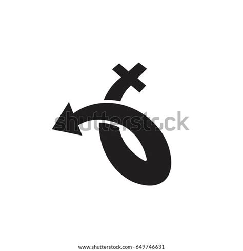 Sex Symbol Logo Vector Stock Vector Royalty Free 649746631 Shutterstock