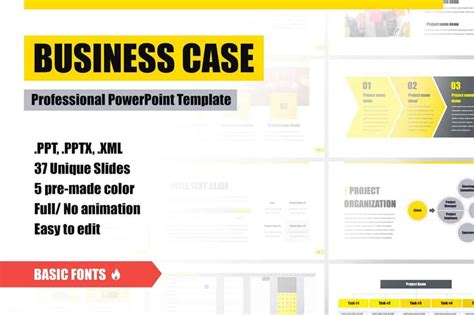 Business Case Presentation Template Ppt – PARAHYENA