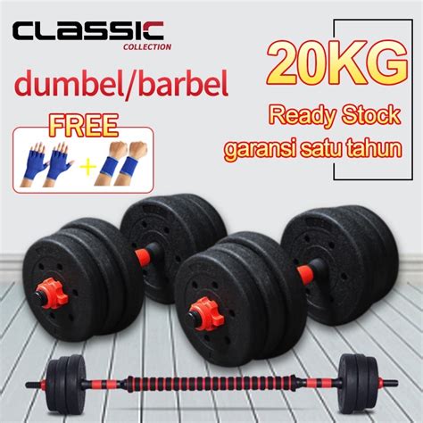 Jual Spot Barangdumbbell Set Kg Peralatan Fitness Barbel Set Kg