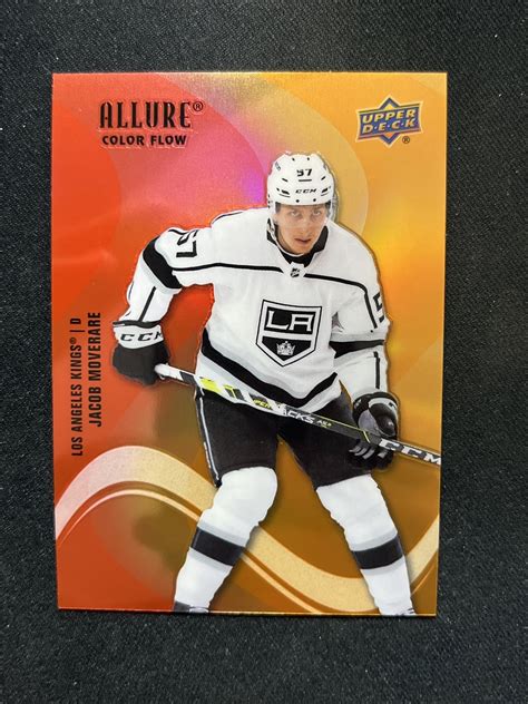 22-23 UD Allure Hockey Rookie Color Flow Red-Orange SF-12 Jacob