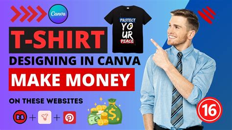 How To Design T Shirts Using Canva Make Money Designing I Make