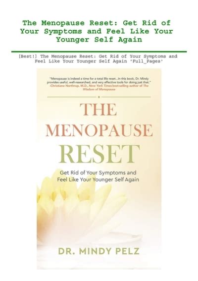 Best The Menopause Reset Get Rid Of Your Symptoms And Feel Like Your