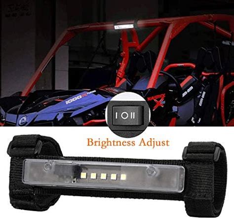 Universal Roll Bar Mount Led Dome Light Utv Interior Lights Utility