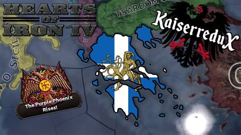 Restoring The Roman Empire As Greece In Kaiserredux Hearts Of Iron IV