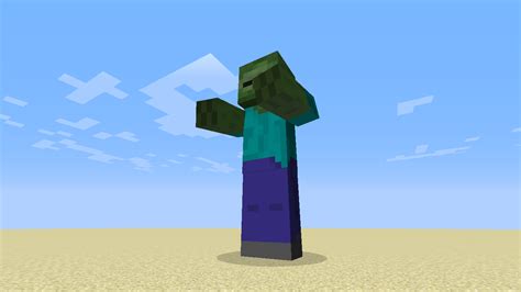 Easy How To Summon Spawn A Giant Zombie In Minecraft