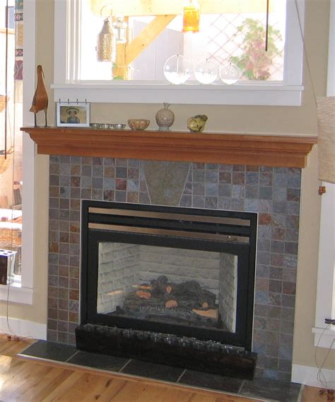 Slate Tile Fireplace Surround Fireplace Design Ideas